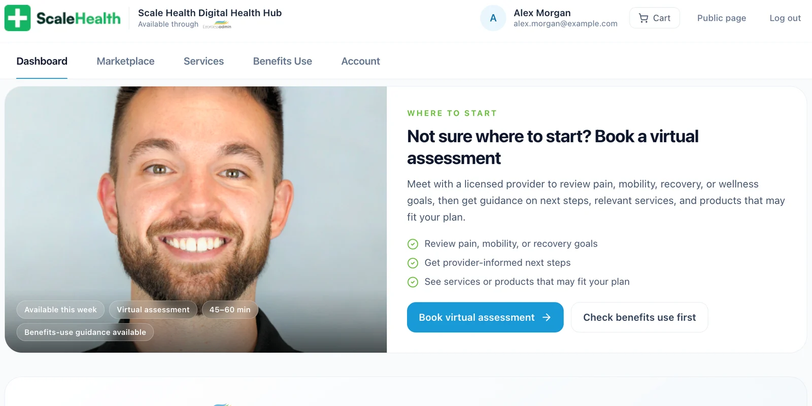 Effortless Admin page
