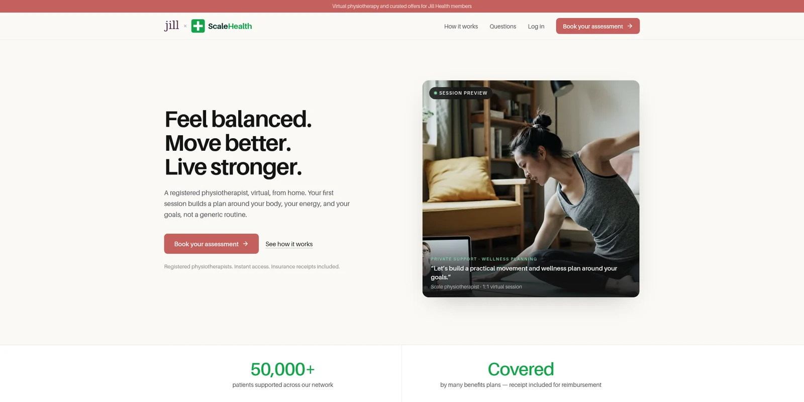 Jill Health page